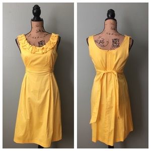 NWT Max and Cleo size 8 yellow sunshine dress!